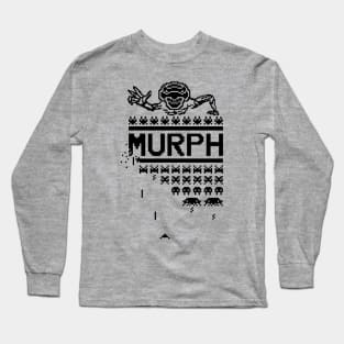 Murph Invaders White Long Sleeve T-Shirt